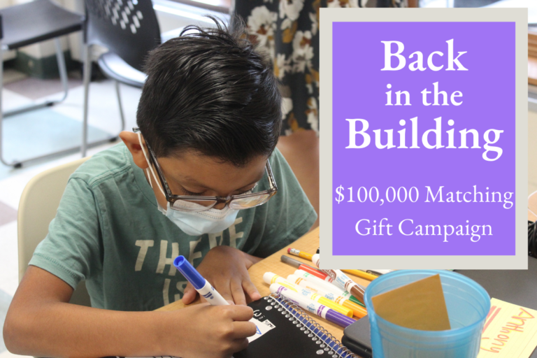 Back in the Building Campaign Nativity School of Worcester